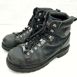 Harley Davidson Motorcycle Boots Lace Up Men's 8.5